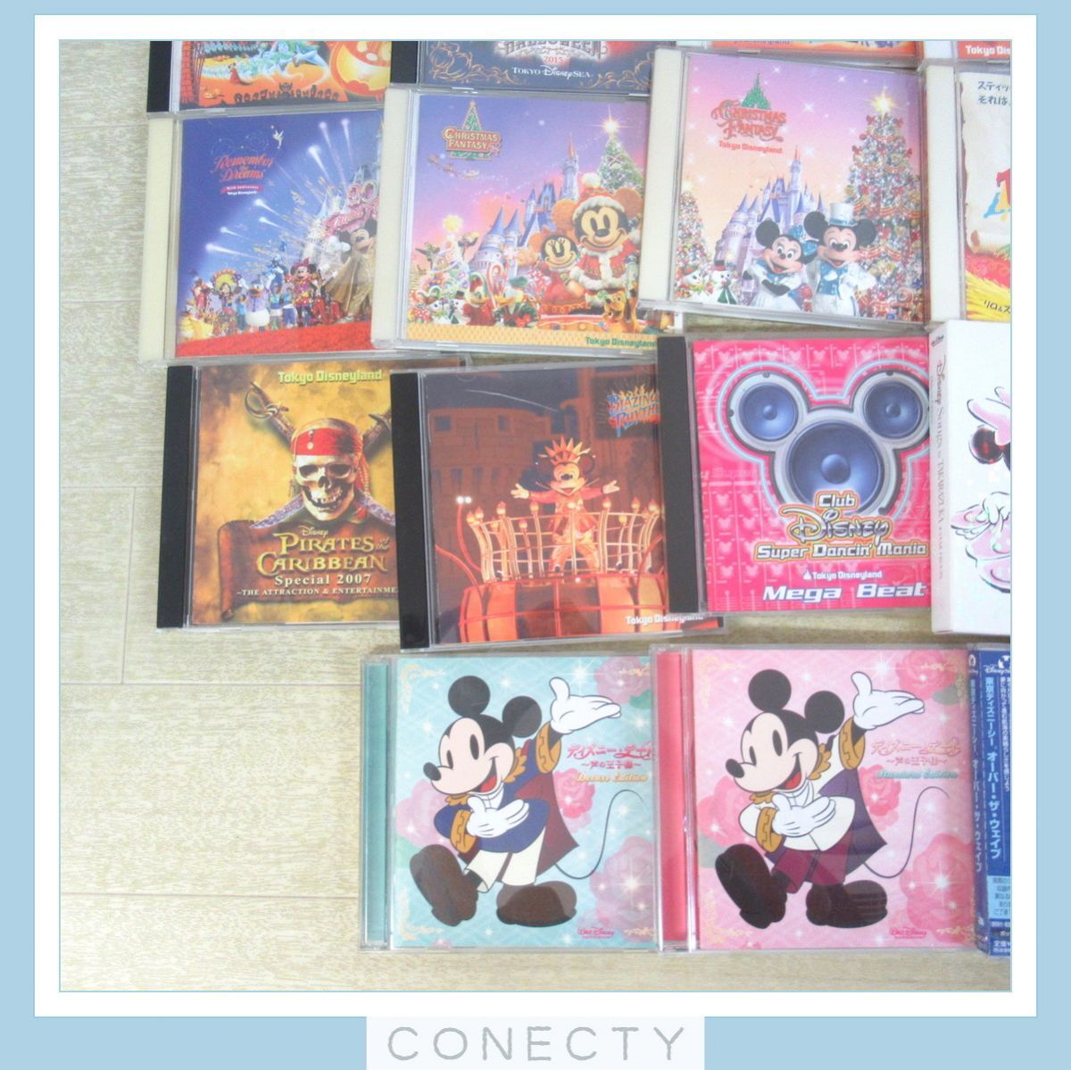 [ not yet ..] Disney CD 39 pieces set / park show pare-do Halloween summer festival Christmas party gla/ voice. .. sama / hole snow [A3[S2