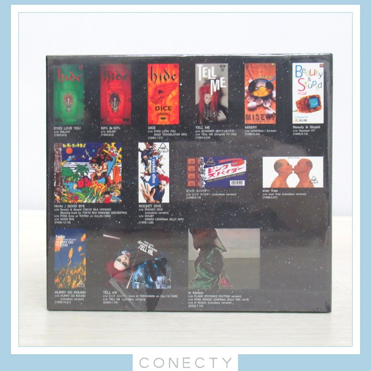 【CD 未開封】hide PERFECT SINGLE BOX 13Maxi Single+1DVD UPCH-9180【J2【S1の画像3