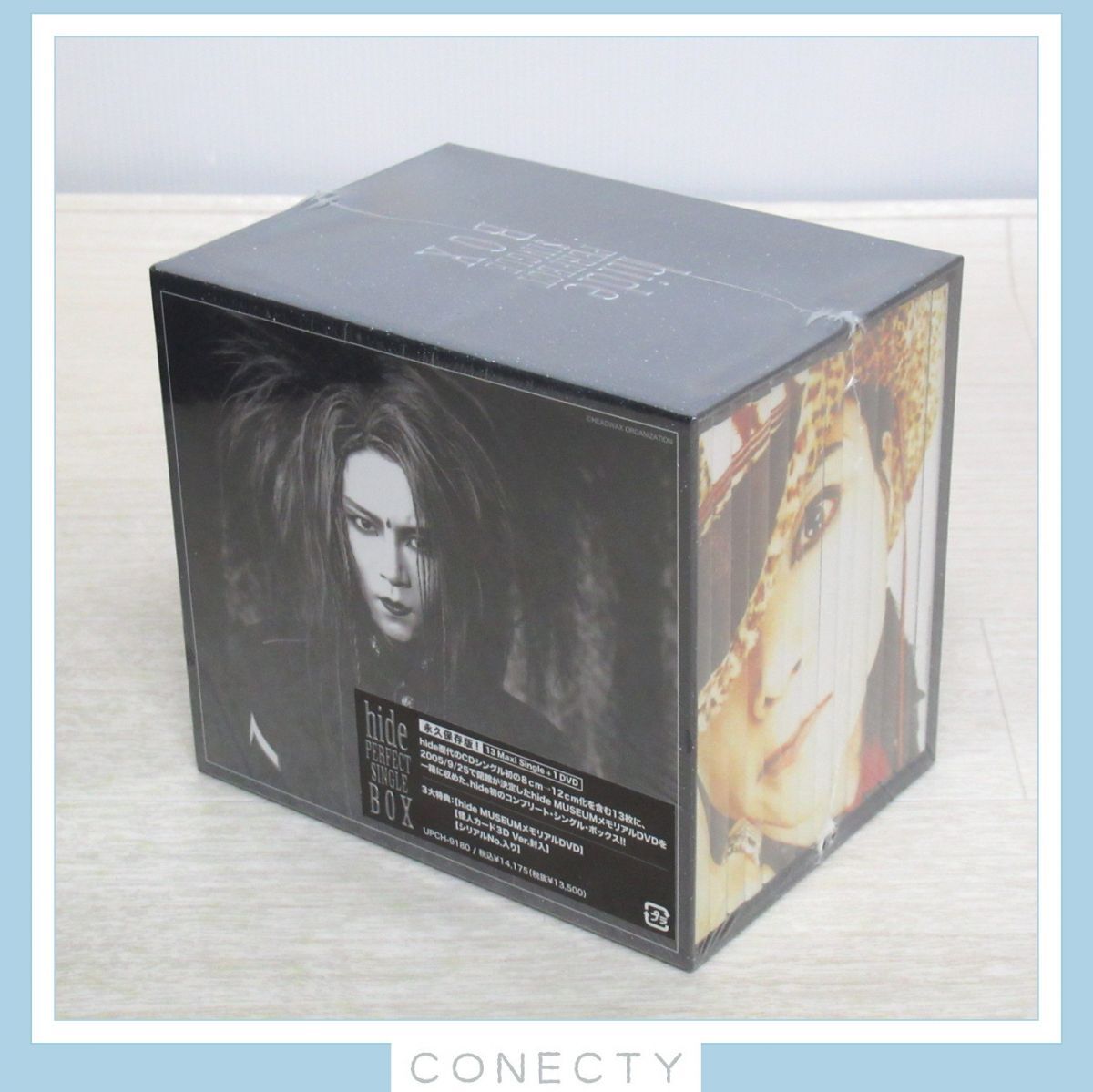 【CD 未開封】hide PERFECT SINGLE BOX 13Maxi Single+1DVD UPCH-9180【J2【S1の画像1