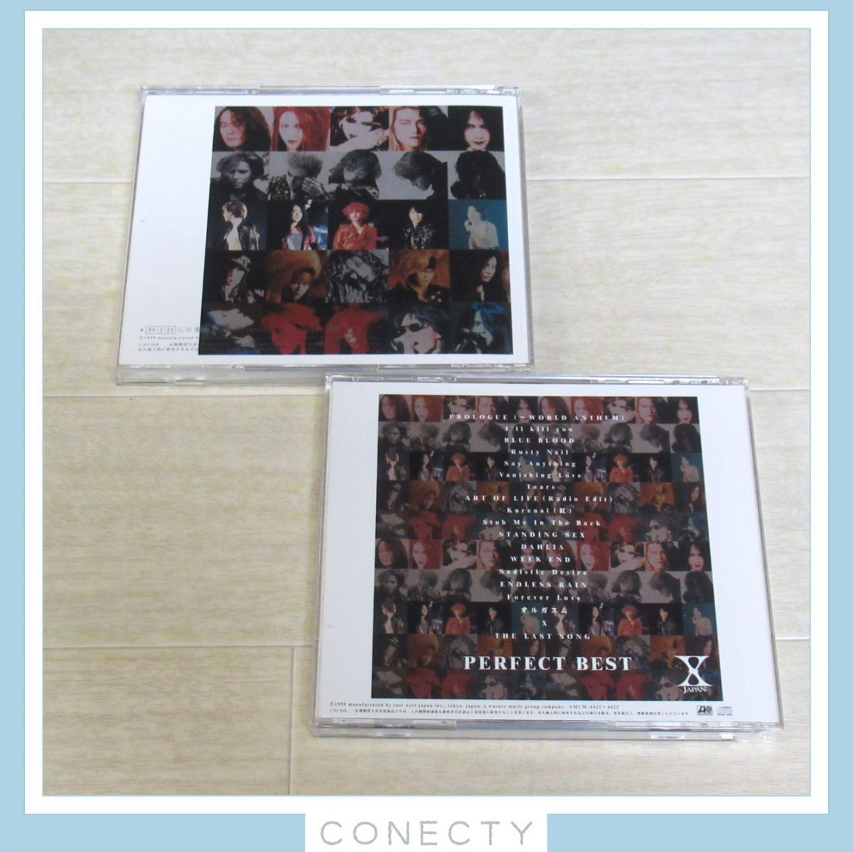 【CD】X JAPAN エックス X PERFECT BEST パーフェクト・ベスト 3枚組 YOSHIKI /TOSHI /HIDE AMCM-4421-4423【J2【SKの画像5