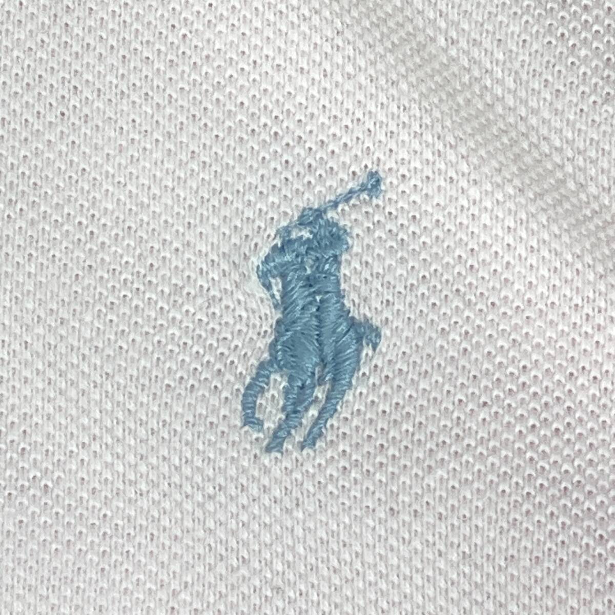 Polo by Ralph Lauren ポロ　ラルフローレン　Lサイズ　ポロシャツ　U.S.A製　ピンク_画像5