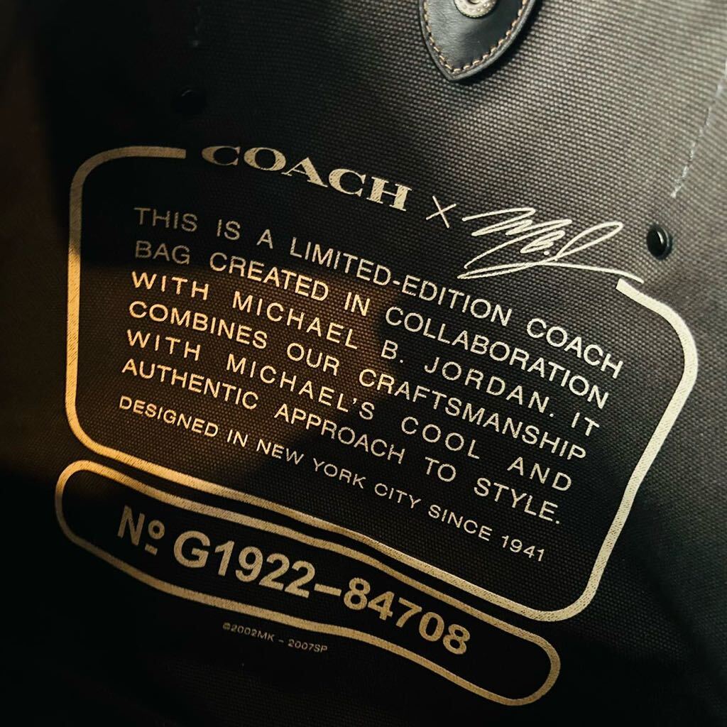 1円～【未使用級】入手困難品 コーチ COACH ナルト NARUTO トートバッグ ビジネスバッグ ブリーフケース A4 2way レザー メンズ レディースの画像8