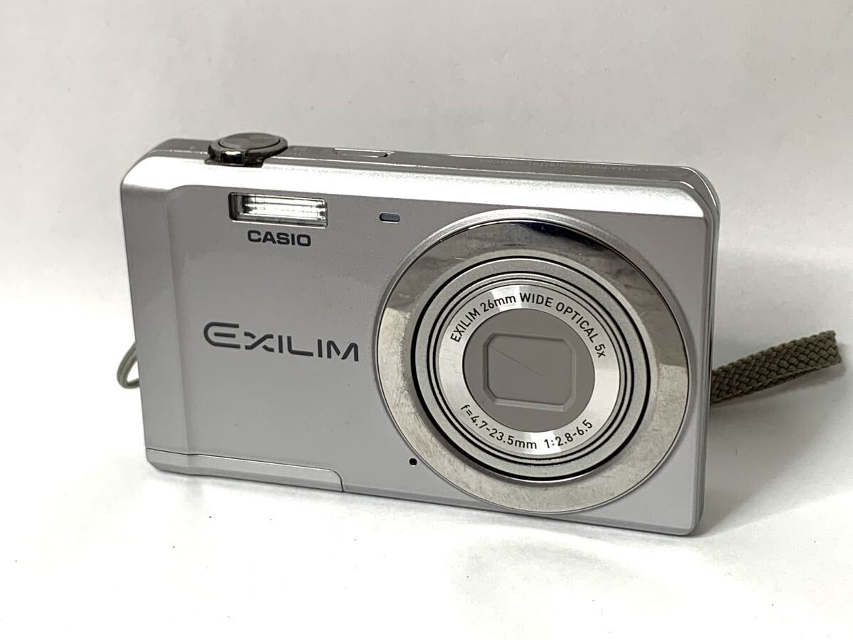 CASIO/カシオ EXILIM コンパクトデジタルカメラ EX-ZS5 シルバー デジカメ 現状品の画像1