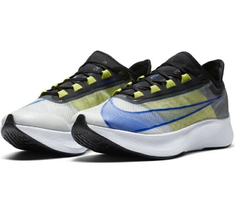 NIKE ナイキ ZOOM FLY 3 ナイキ ランニングシューズ メンズ ズーム フライ 3 AT8240-104 マラソン　厚底　カーボン_画像1