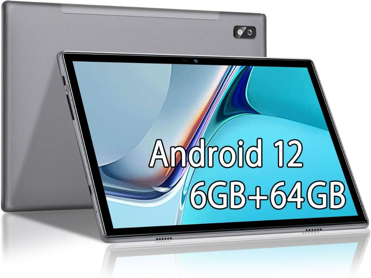 10.1インチ Android12タブレット 8コアCPU RAM 6GB+ROM 64GB+512GB TF拡張 4G LTE 