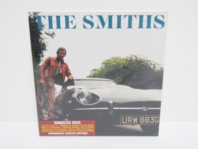 廃盤 新品未開封 限定盤 THE SMITHS SINGLES BOX NUMBERED LIMITED EDITION ザ スミス ７インチ シングル ボックス レア音源 2564-69320-7の画像1