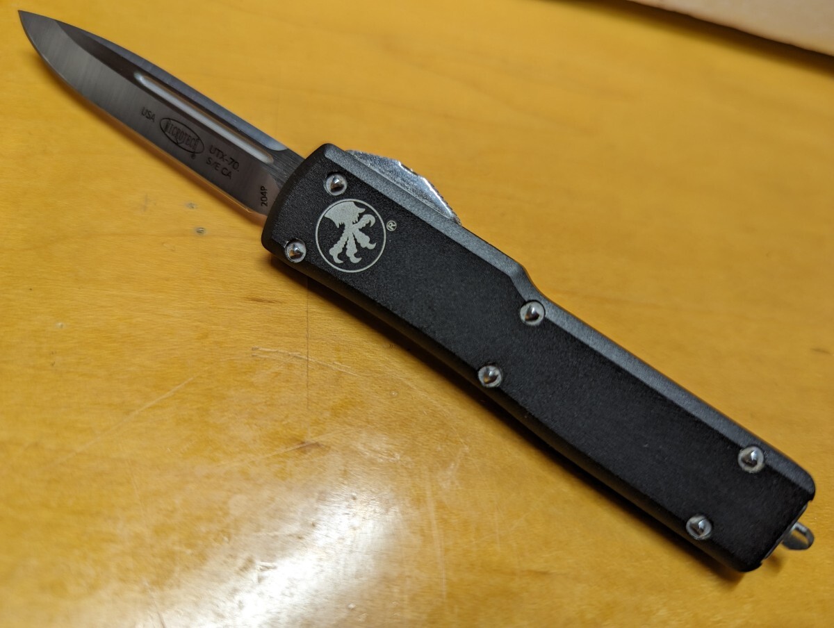 MICROTECH マイクロテック ナイフ UTX-70 S/C CA 中古美品MADE IN USAの画像1