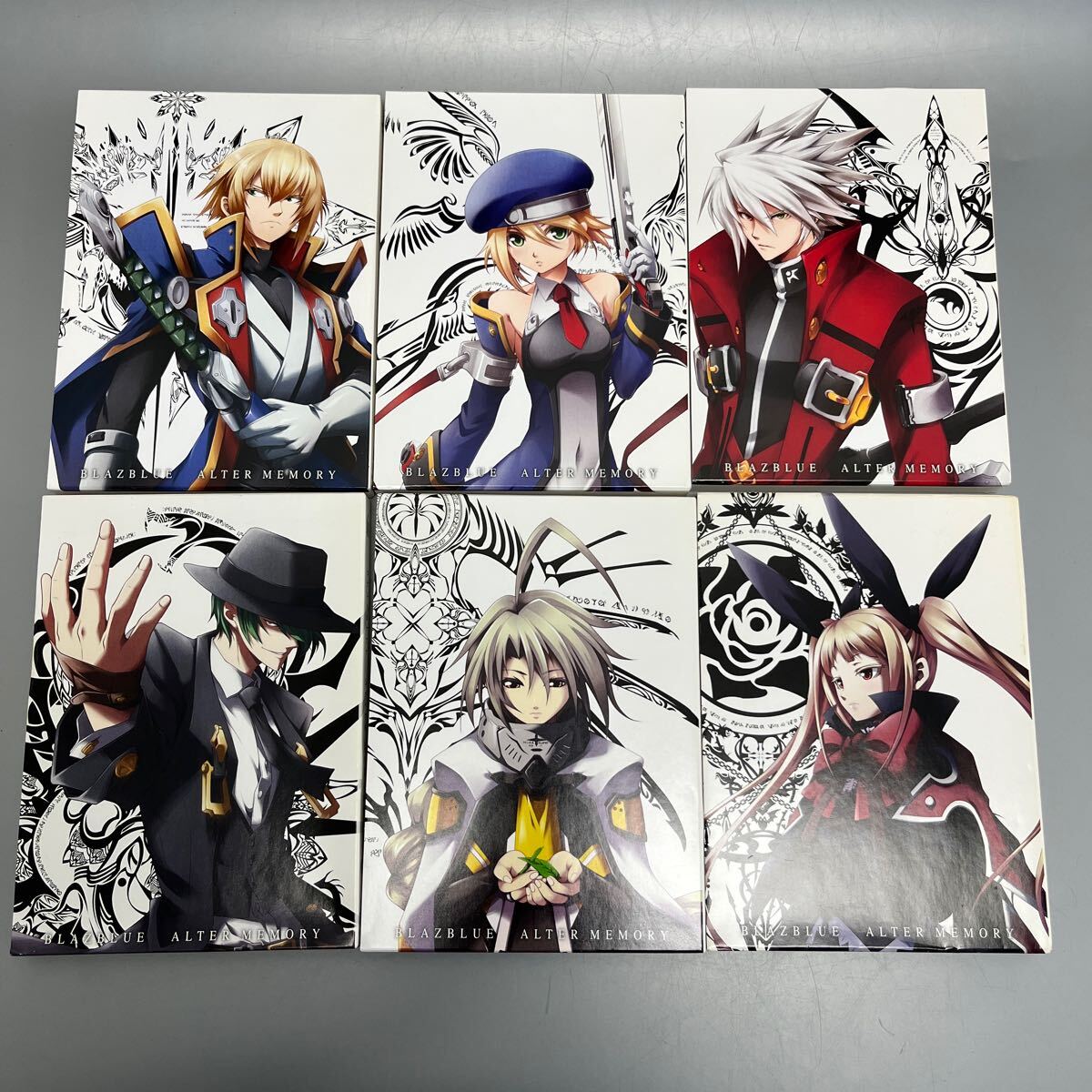 1円スタート 限定品 ブレイブルー Blu-ray セット まとめ売り BLAZBLUE ALTER MEMORY ブルーレイ 特典DVD付き アニメ の画像1