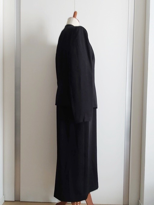 HARDY AMIES ハーディエイミス 喪服 礼服 レディース フォーマルセットアップ 黒 ブラック 11号サイズの画像5