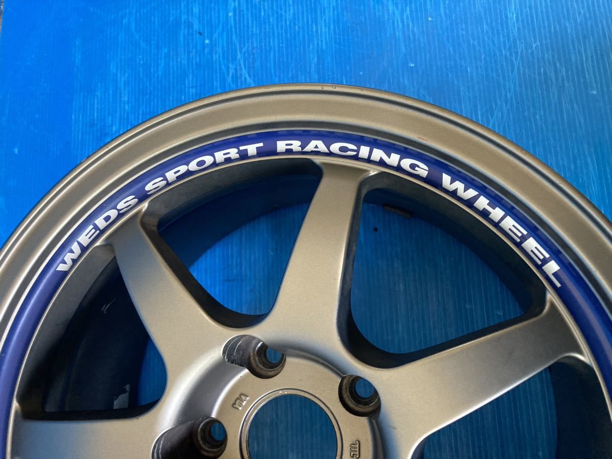 WEDS SPORT RACING WHEEL ウェッズ スポーツ SA-90 JAPAN 16インチ 16x8JJ +33 114.3/5H 中古1本_画像2