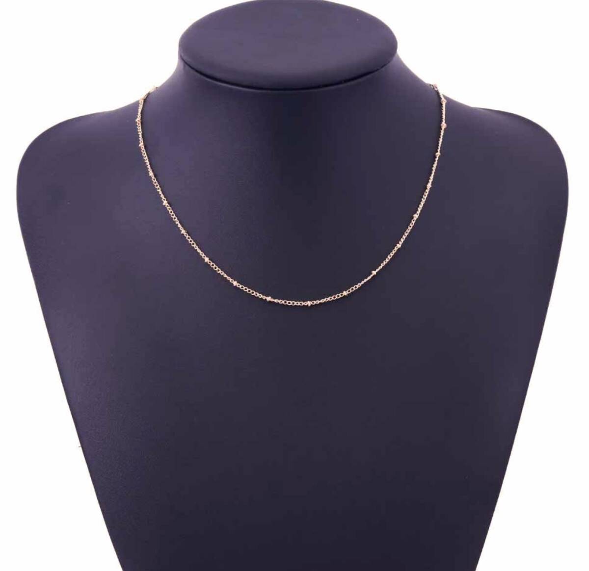 ゴールドネックレス シンプル18KGP Gold Plated necklace チェーンネックレス 56の画像2