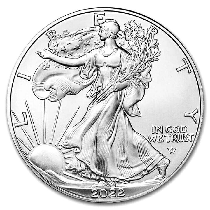 イーグル銀貨 1オンス 2022年製  の画像2