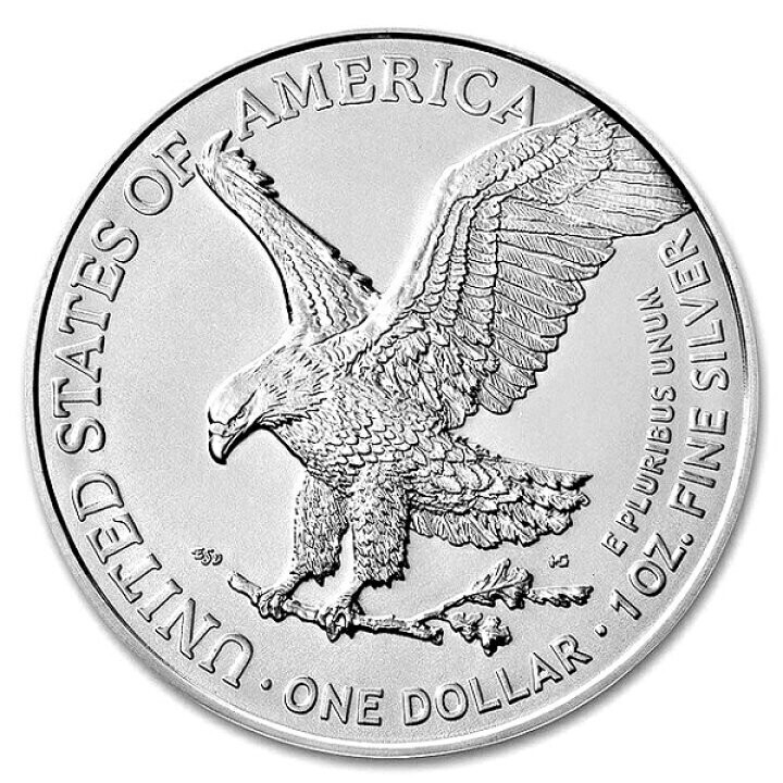 イーグル銀貨 1オンス 2022年製  の画像1
