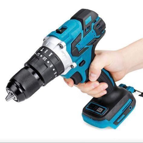 充電式電動ドリルドライバー 18 vバッテリーMAKITAに対応可能 makita 交換性バッテリーも使用可能_画像1