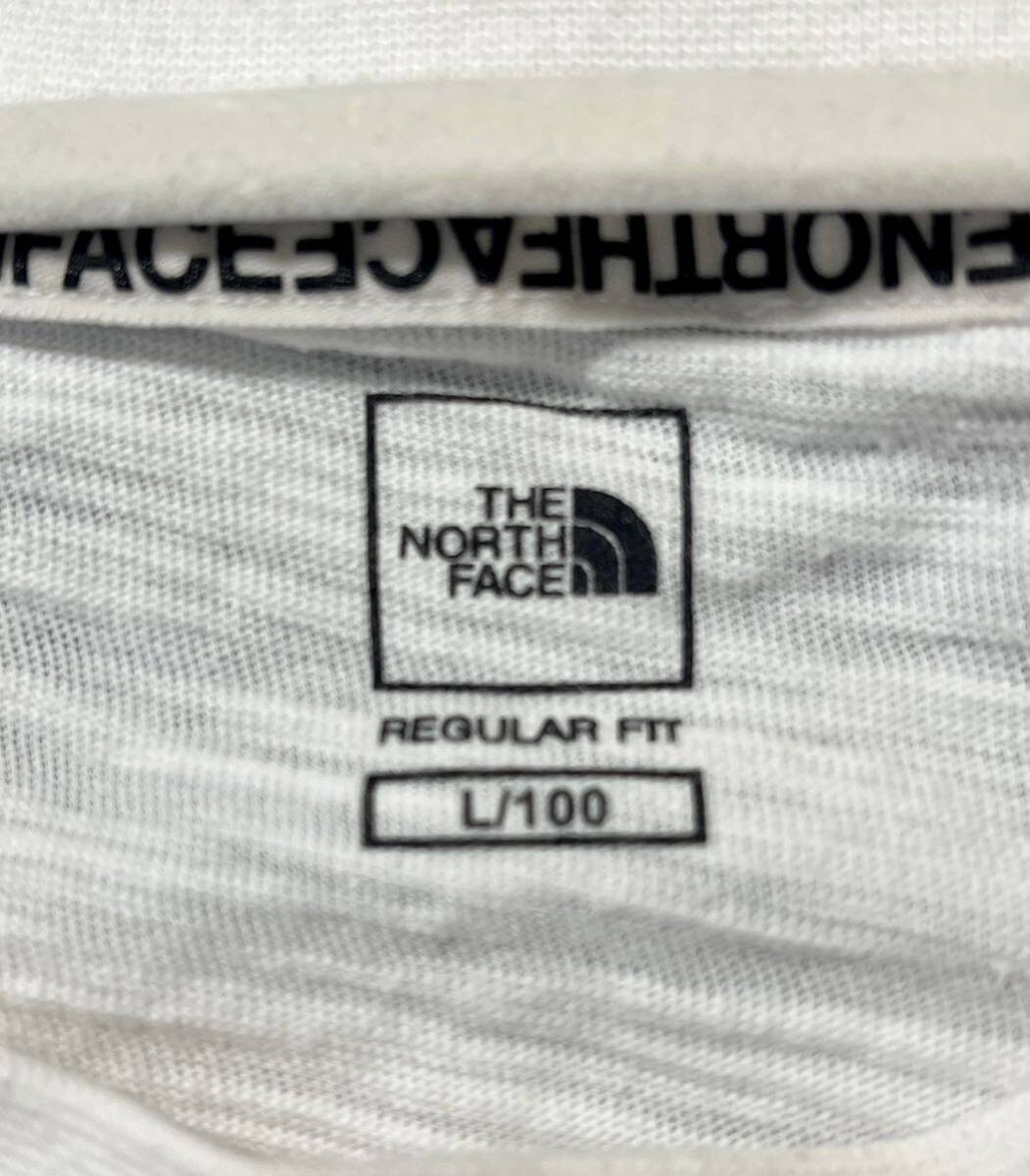 ノースフェイス North Face Tシャツ メンズ L バックプリント 半袖 ビンテージ 古着_画像7