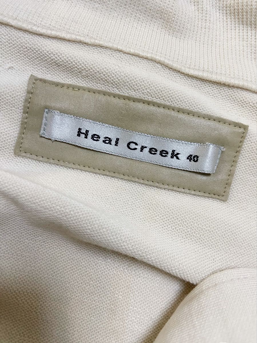 Heal Creek ヒールクリーク  ハーフジップ  トップス　レディース40