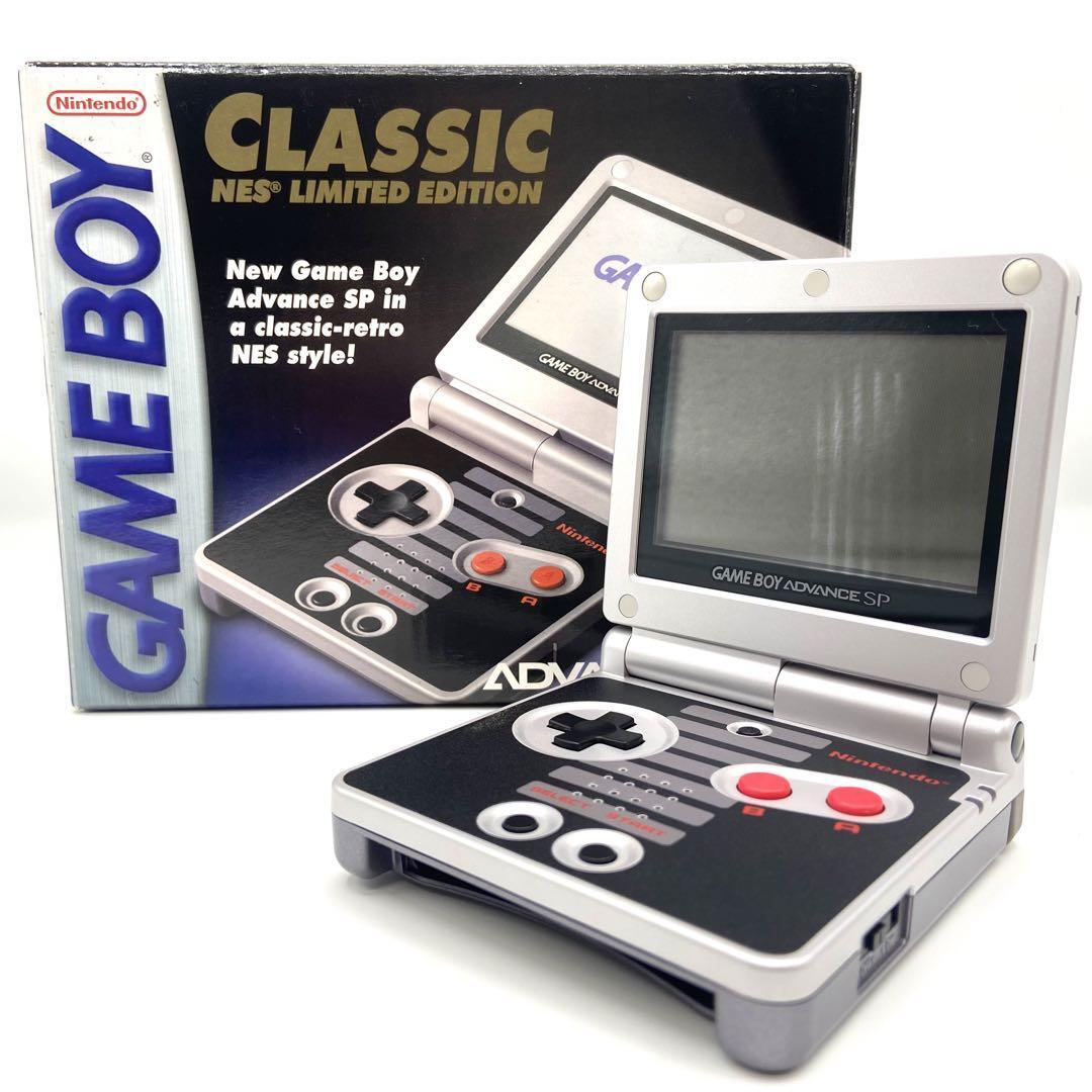 【幻の逸品】　北米版　ゲームボーイアドバンスSP クラシックNESエディション GAMEBOY ADVANCE SP Classic NES Limited Edition AGS_画像1