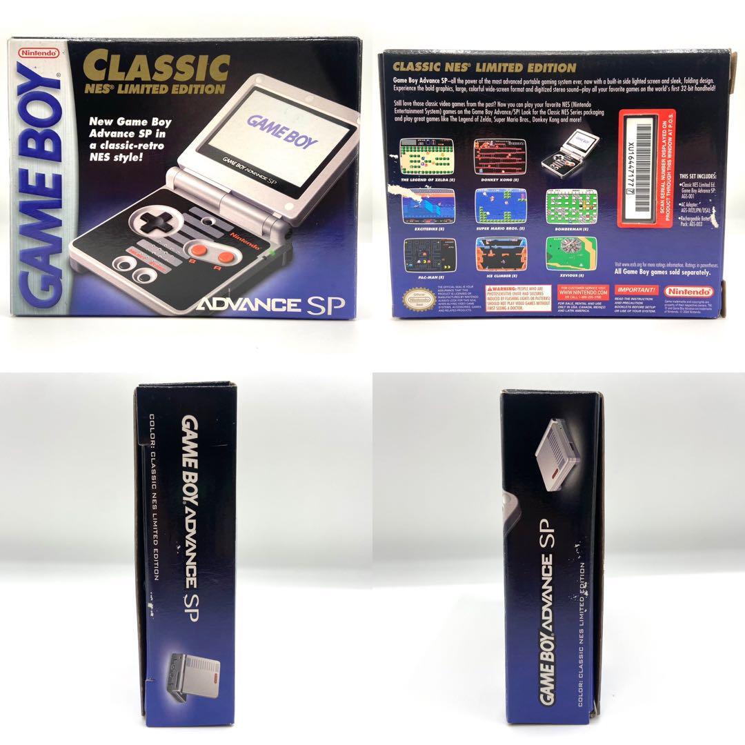 【幻の逸品】　北米版　ゲームボーイアドバンスSP クラシックNESエディション GAMEBOY ADVANCE SP Classic NES Limited Edition AGS_画像9