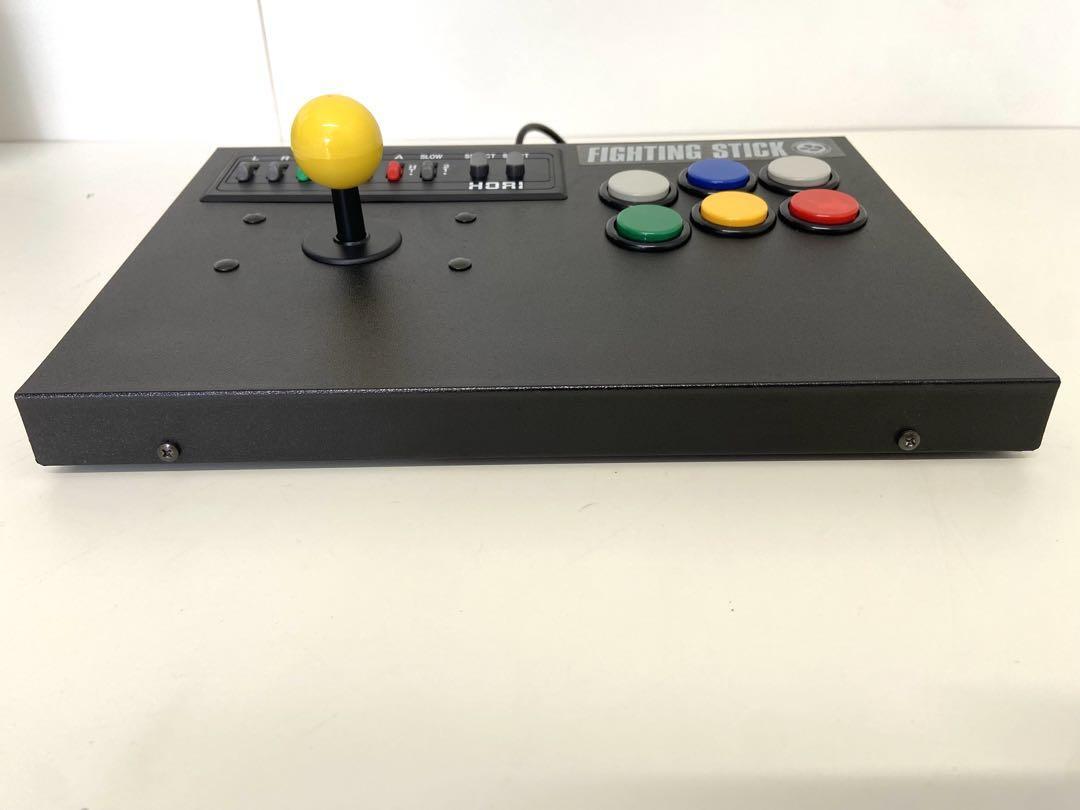 【希少動作品】　HORI ファイティングスティック　HSJ-12 スーパーファミコン専用ジョイスティック 