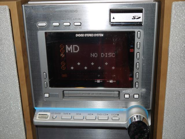 Panasonic パナソニックSA-PM910DVD コンポ 音響機器 システムコンポ DVD内蔵カセット付MDミニコンポ_画像4