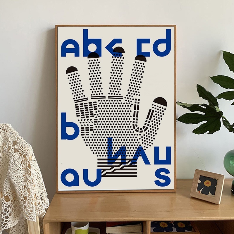 Bauhaus/バウハウス キャンバスアートポスター type27 A3サイズ_画像2