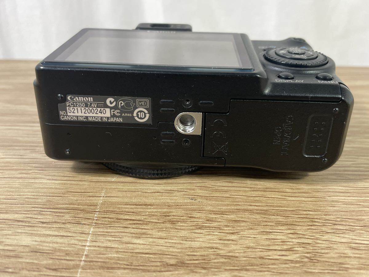 ■FR2167 ジャンク 1円〜 Canon キャノン PowerShot G9 デジタルカメラ 箱付 ケースの画像6