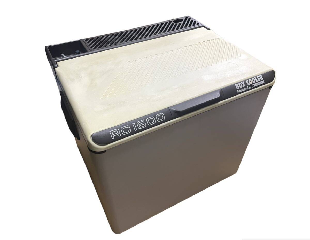 ■FR2138 ジャンク イワタニ Iwatani box cooler 1600 ポータブル 冷蔵庫 通電不可の画像1