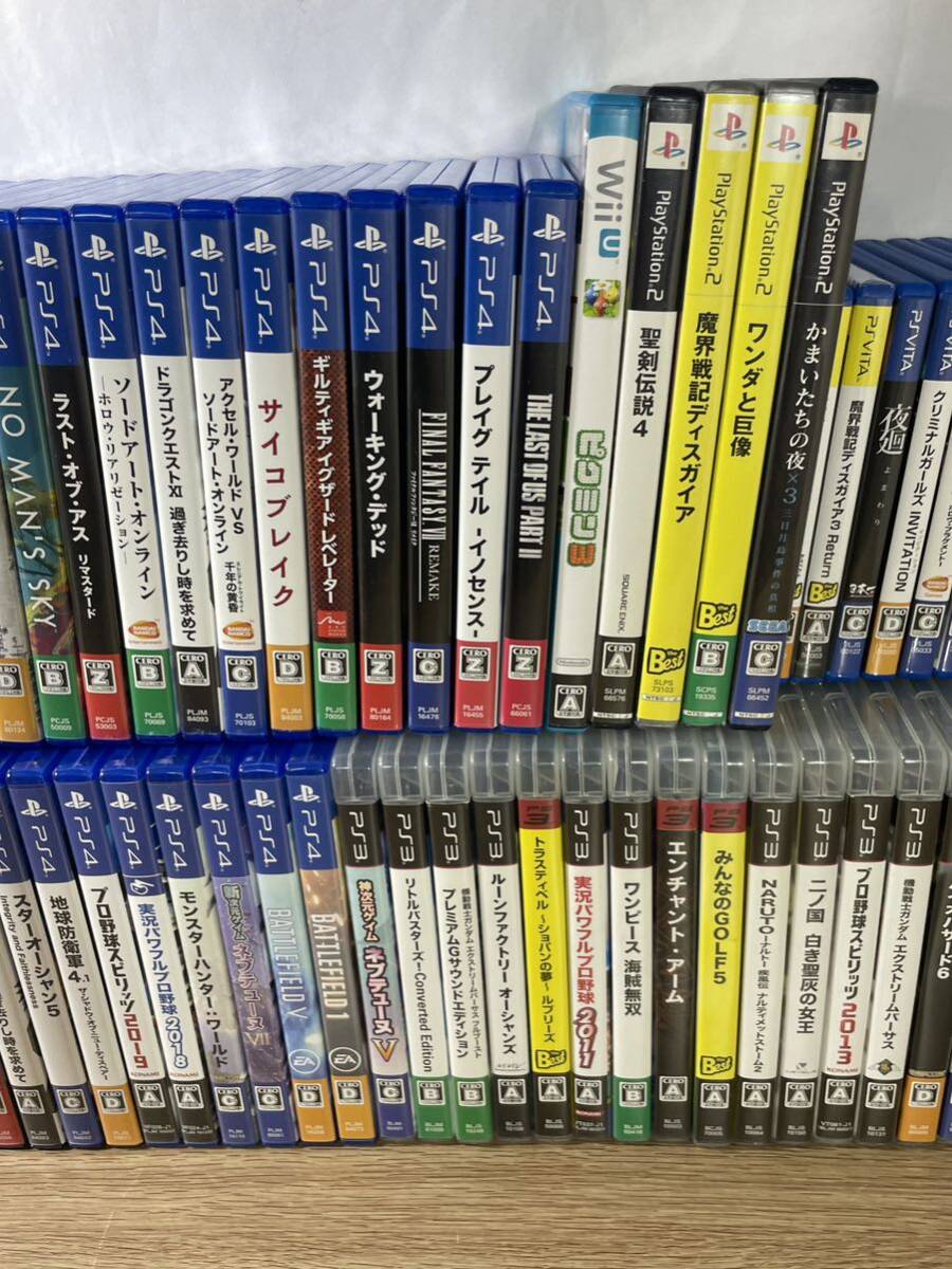 ■FR2093 ゲームソフト 1円〜 PS4 PS3 vita PSP DS まとめ 大量 現状品 _画像4