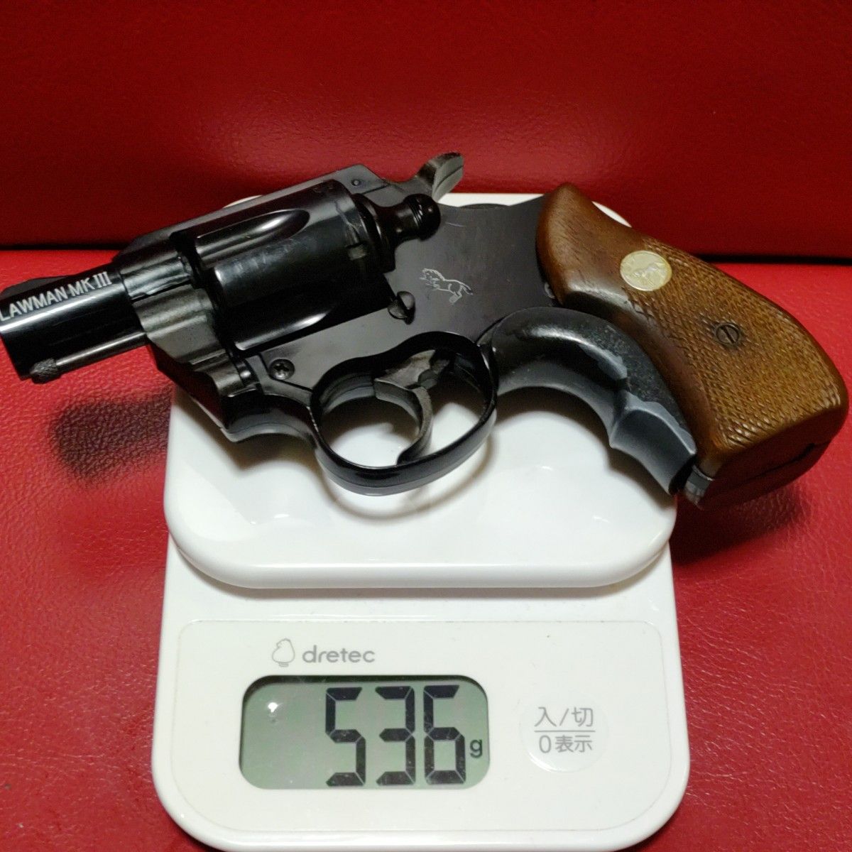 MGC社製コルトローマンMK-Ⅲ357マグナム2inch OLD TYPE木製グリップ付きスペシャルバージョンモデル