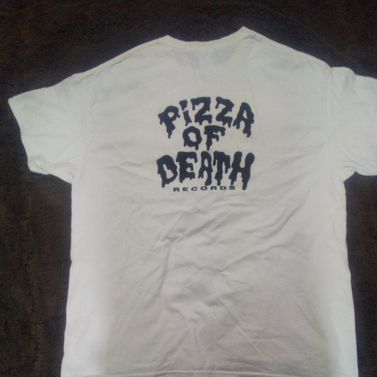 [ old clothes ] Ken Yokoyama T-shirt XL width mountain .PiZZA OF DEATH pizza obtes