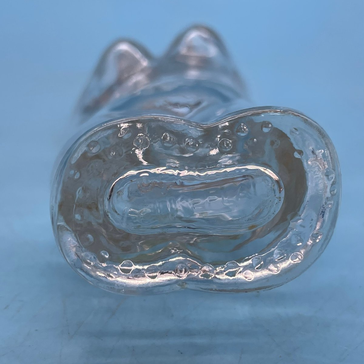 【10094O182】DEPOSE KEFLA トルソー型ガラス瓶 ガラス製 ボトル ケフラ 酒 空き瓶 小瓶 女性 ヌード エロ インテリア 飾り オブジェ 置物の画像7