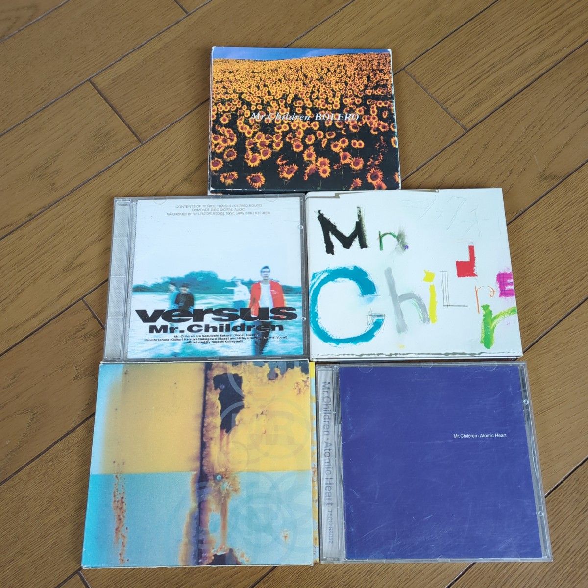 CDアルバム5枚　ミスターチルドレン　Mr.Children