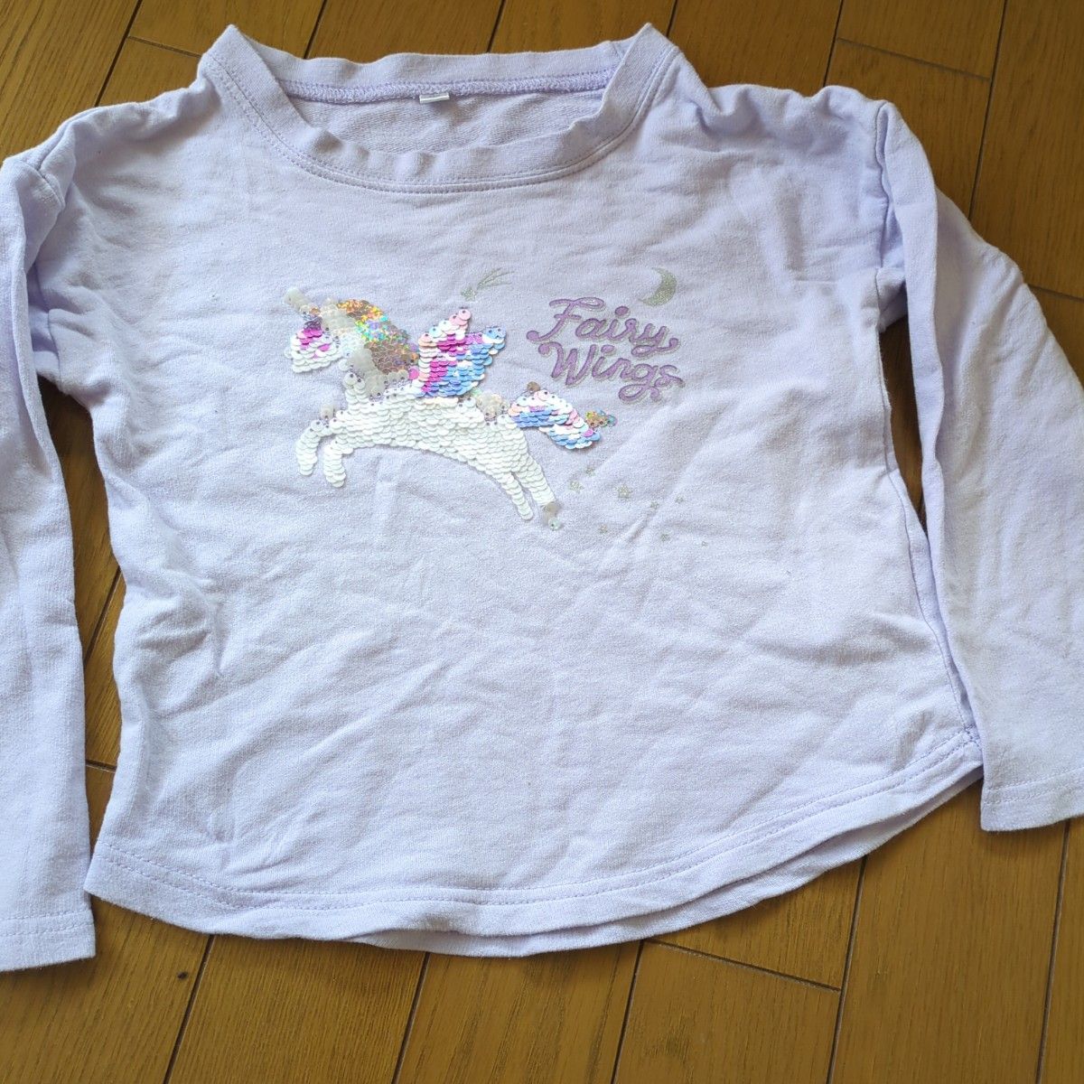 女の子女子110長袖Tシャツ3枚セット(_ _)m 女の子 子供服 長袖カットソー 長袖Tシャツ Tシャツ