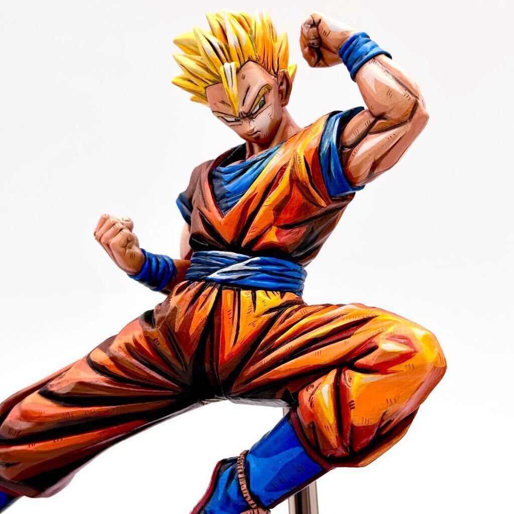 ドラゴンボール 超サイヤ人 孫悟飯 リペイント  超戦士列伝 最強の親子 スーパーサイヤ人 孫悟飯 DRAGONBALLの画像1