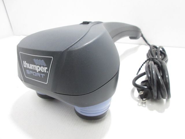 n76138-ty 未使用★ Thumper Sport 振動マッサージャー E501 ※経年劣化による臭いあり [106-240415]の画像3