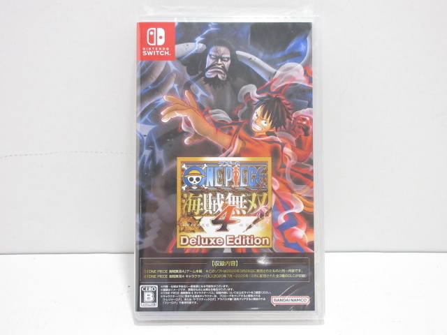 d41367-ty 【送料280円】未開封★switchソフト ONE PIECE 海賊無双4 Deluxe Edition [037-240422]の画像1