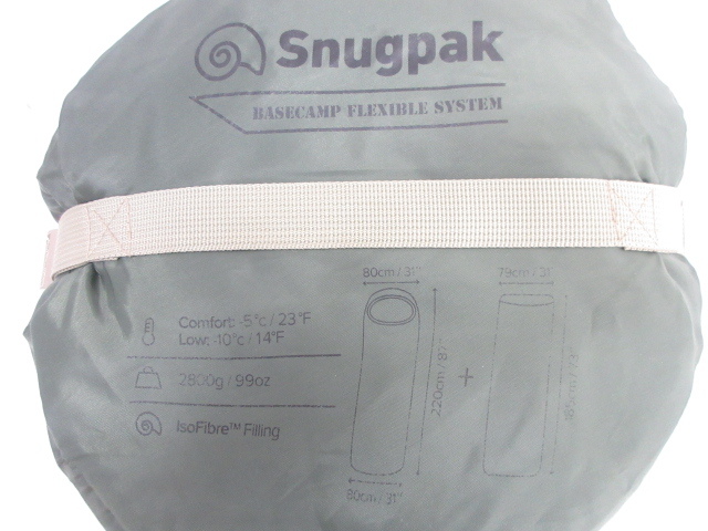 n76255-ty 中古品★Snugpak スナグパック シュラフ 寝袋 [111-240419]の画像2