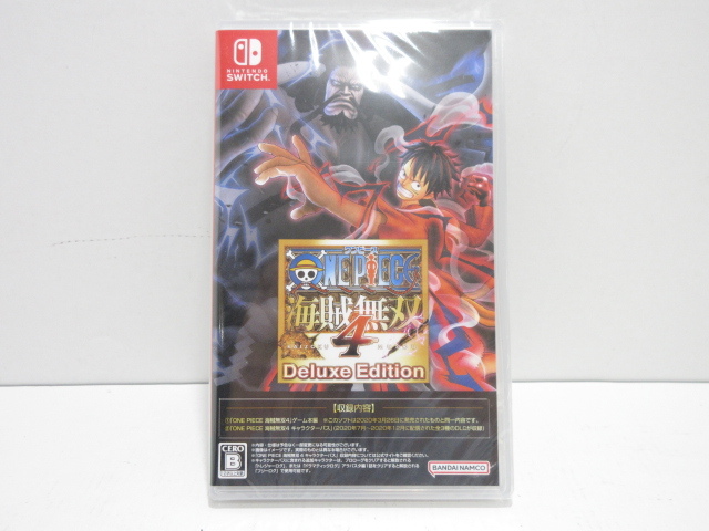 d41369-ty 【送料280円】未開封★ONE PIECE 海賊無双4 Deluxe Edition 未開封 switch ワンピース [037-240424]の画像1