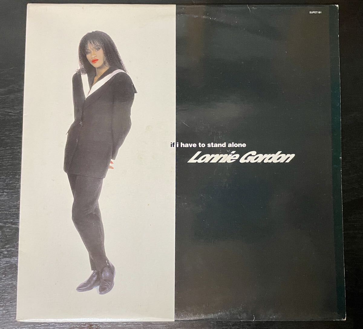 LONNIE GORDON / IF I HAVE TO STAND ALONE中古盤12インチ_画像1