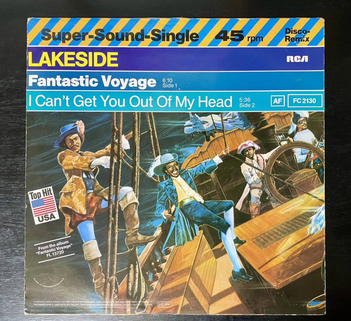 LAKESIDE / FANTASTIC VOYAGE, I CAN\'T GET YOU OUT OF MY HEAD б/у запись 12 дюймовый 