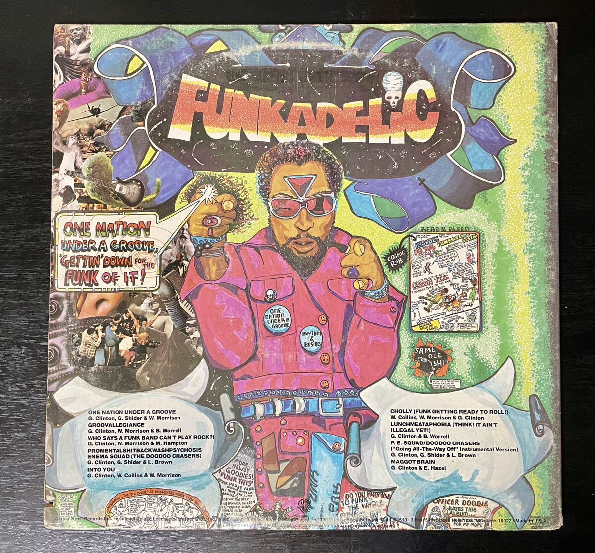 FUNKADELIC / ONE NATION UNDER A GROOVE 中古盤アルバムの画像2