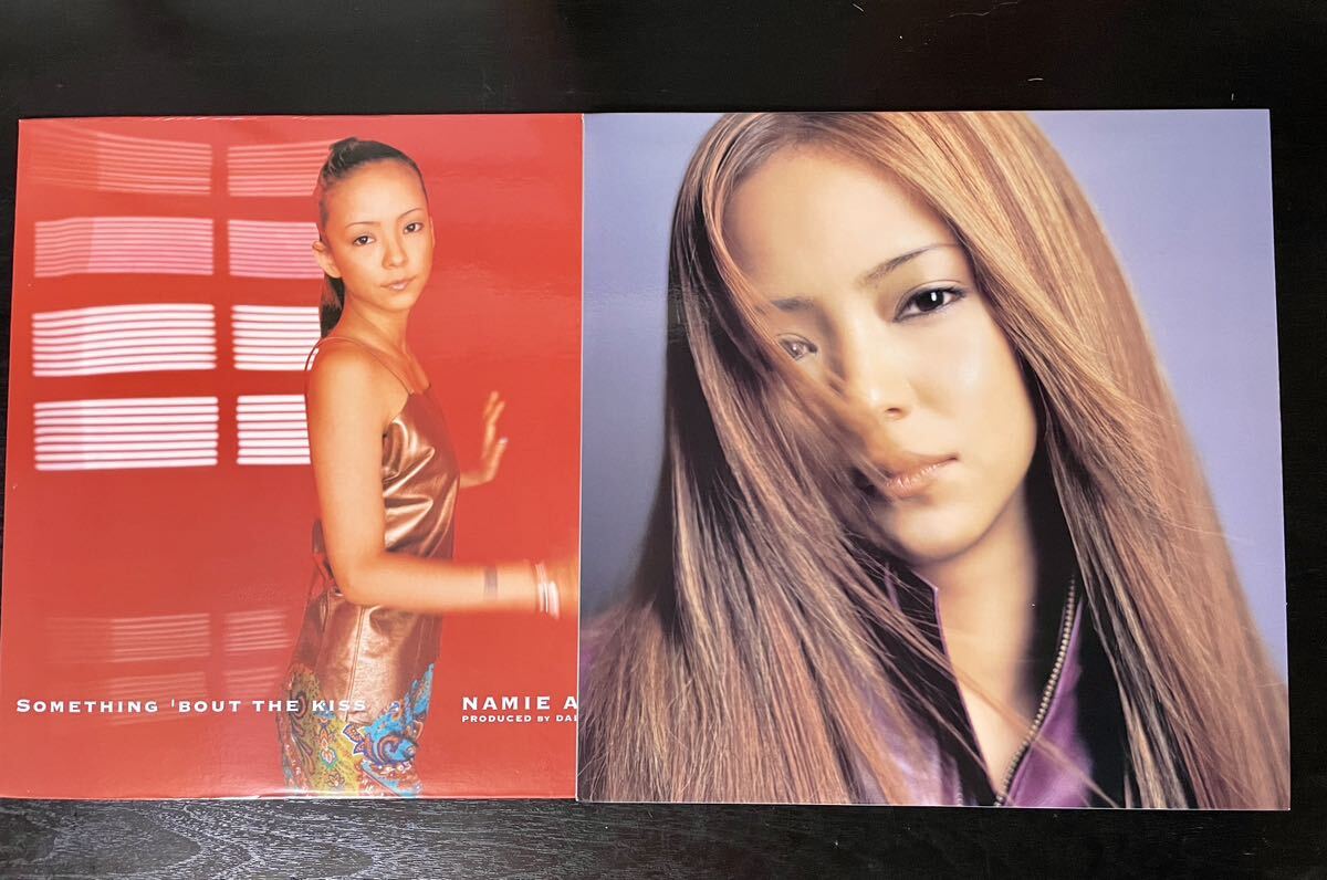 安室奈美恵 12インチ4枚＋2枚組アルバムセットほぼ全て新品 no more tears,Say The Word,Something Bout The Kiss LOVE 2000,GENIUS 2000の画像3