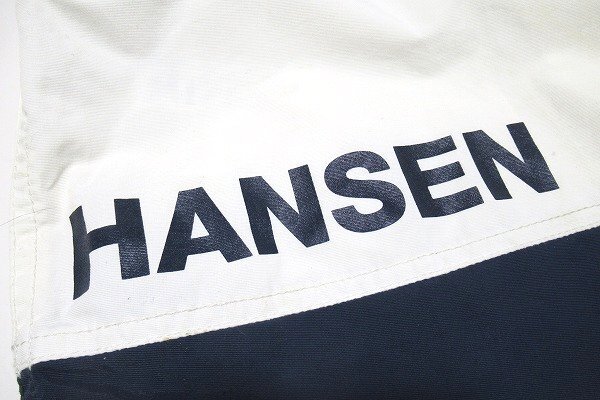 N6766:汚れ有 HELLY HANSEN(ヘリーハンセン)スイムパンツ ショートパンツ/白紺/XL：35の画像7