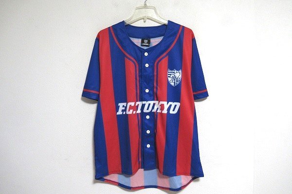 N6786:東京FC 応援ベースボールシャツ＆OFFICIAL MEMBER SHIP2023 マフラータオル/青赤：5の画像2