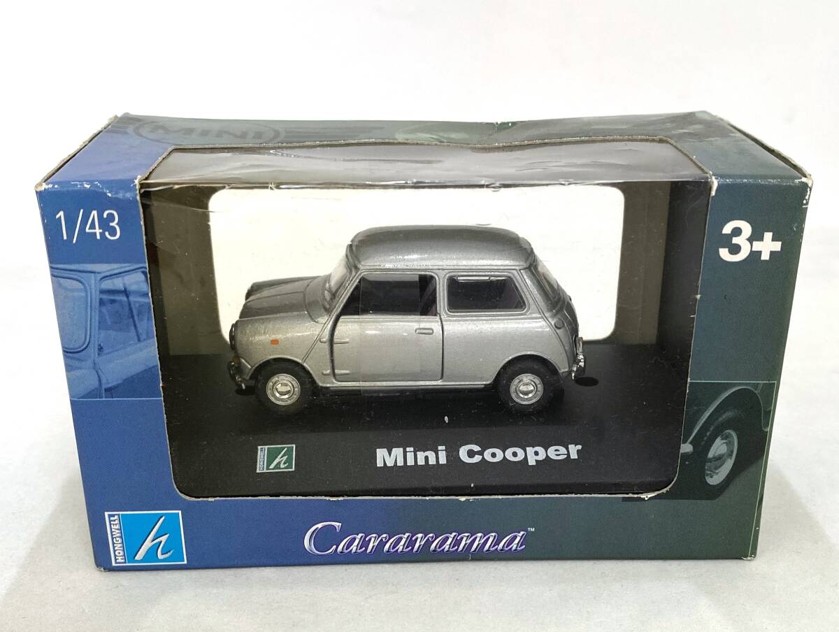 * HONGWELL Cararama Hongwell kala лама серебряный Mini Cooper 1/43