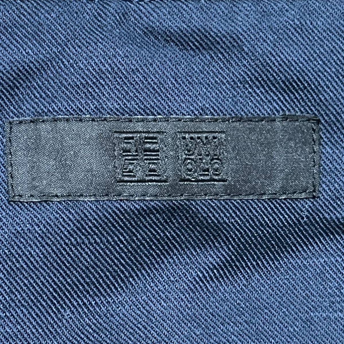 【UNIQLO】ユニクロ ジャケット テーラードジャケット ブレザー 無地 シンプル ゆるカジ 紳士 オフィス ビジネス 麻 綿 紺 メンズ M/1299ZZの画像8