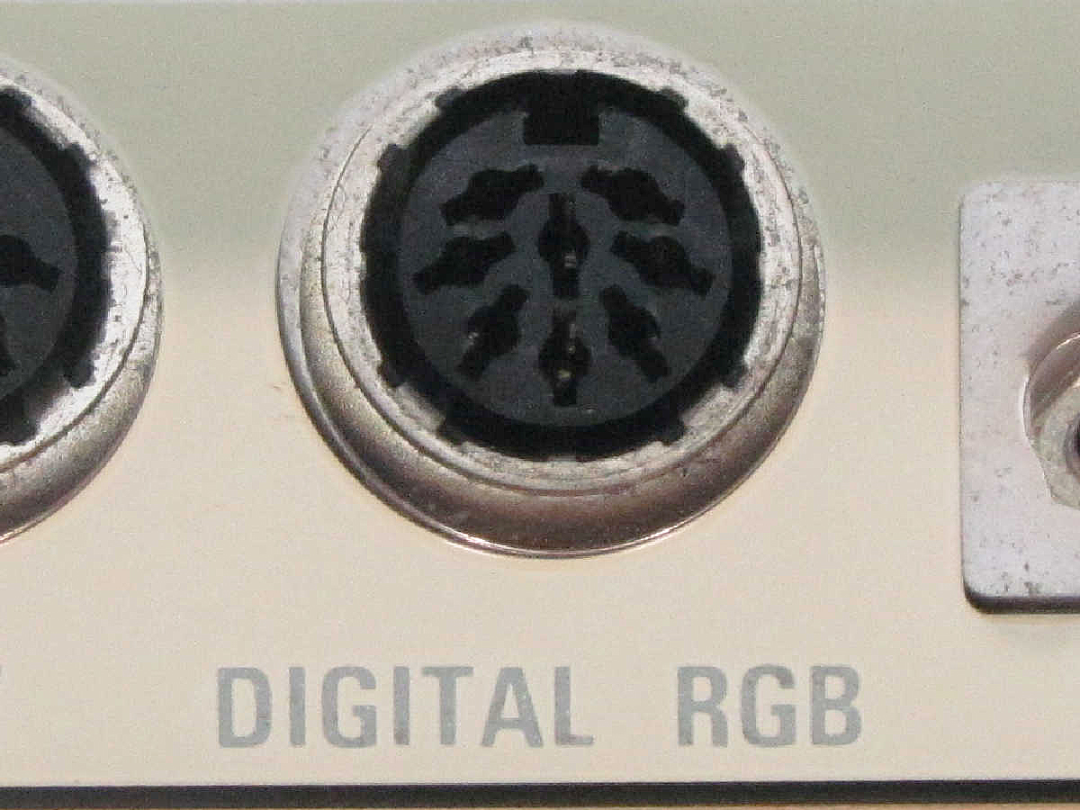 新品未使用●デジタルRGB ⇔ アナログRGB 変換ケーブル●PC-9801 PC-88VA PC-8801 PC8001 PC-6601 PC-6001 SHARP X6800 X1 MZ Fujitsu FM の画像3