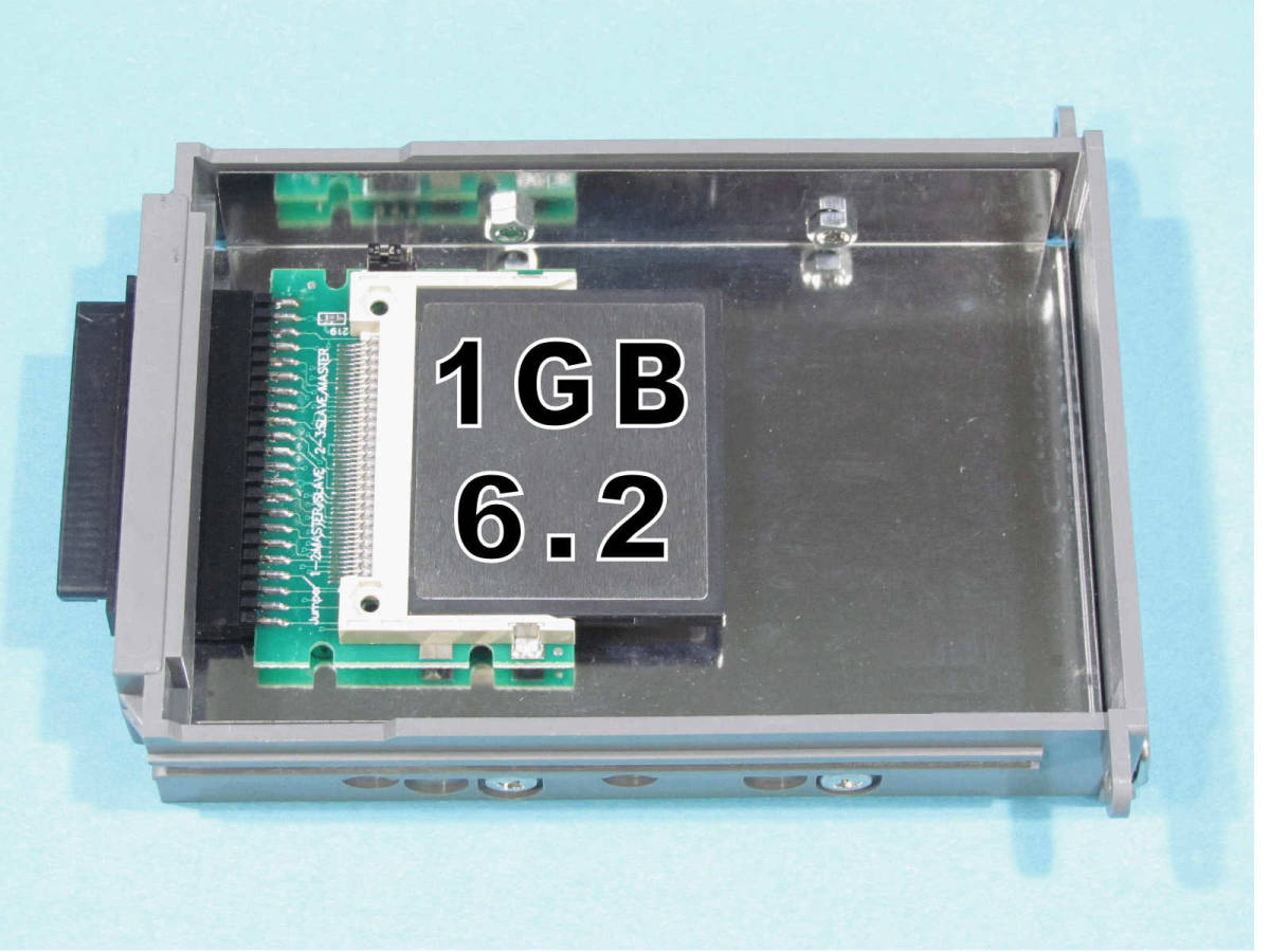 １ＧＢ／MS-DOS6.2／確認用OS有● NEC PC-9821 ノート 内蔵IDE-HDDパック用HDD（CFカード １GB SSD）●固定絶縁シート・固定ナット付_HDDパックは付きません。厚枠／薄枠に対応