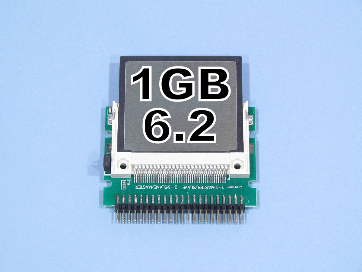 １ＧＢ／MS-DOS6.2／確認用OS有● NEC PC-9821 ノート 内蔵IDE-HDDパック用HDD（CFカード １GB SSD）●取付後すぐに動作確認可_画像はサンプルです
