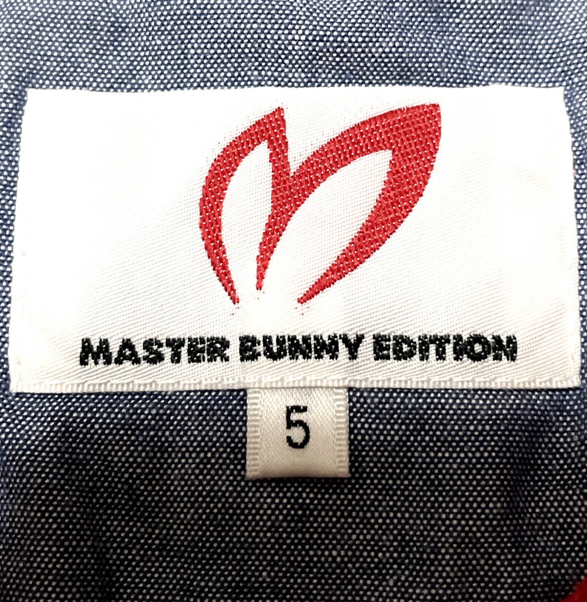 春夏向け★MASTER BUNNY マスターバニー★やや薄手 半袖 ハーフボタン ポロシャツ★メンズM／Ｌサイズ位★ゆうパケット全国送料２３０円の画像7